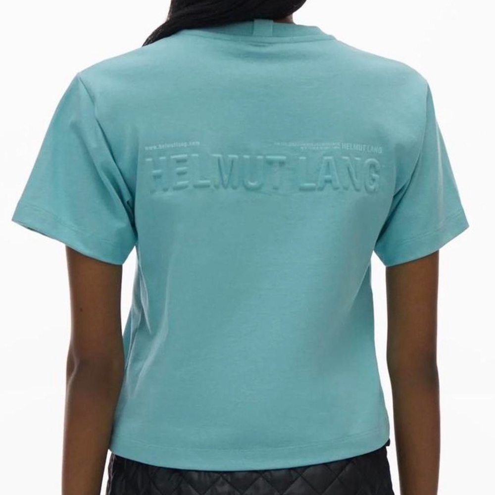 Helmut Lang Cropped Tee